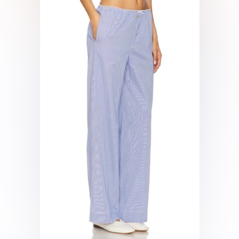 NIA Zed Bralette & Adnan Pant 2 Set in Marine Blue Size S NWT - Picture 5 of 9